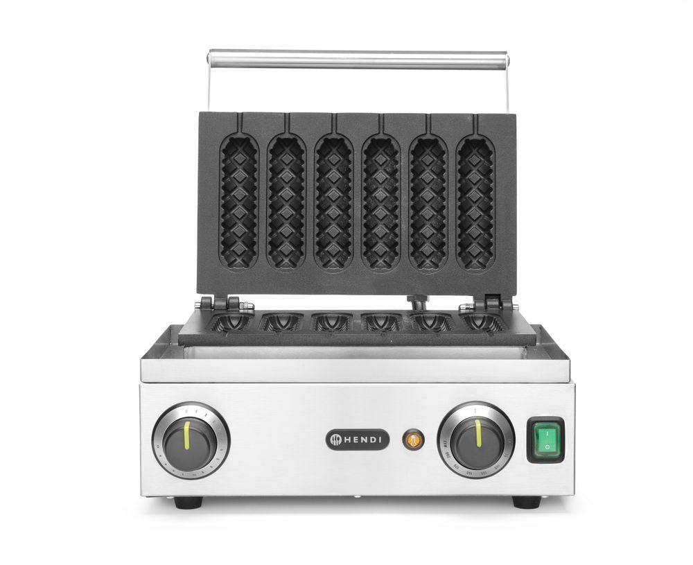 Gaufrier corn dog, HENDI, 230V/1550W, 390x335x(H)230mm