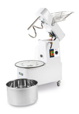 Pétrin à spiralé avec tête relevable et bol amovible, HENDI, 56 kg/h, 22L, 400V/750W, 390x670x(H)735mm
