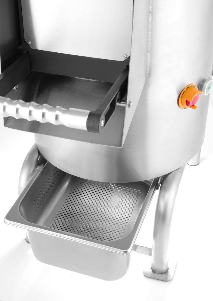 Eplucheuse de pommes de terre Kitchen Line 10 kg, HENDI, Kitchen Line, 230V/750W, 622x540x(H)857mm