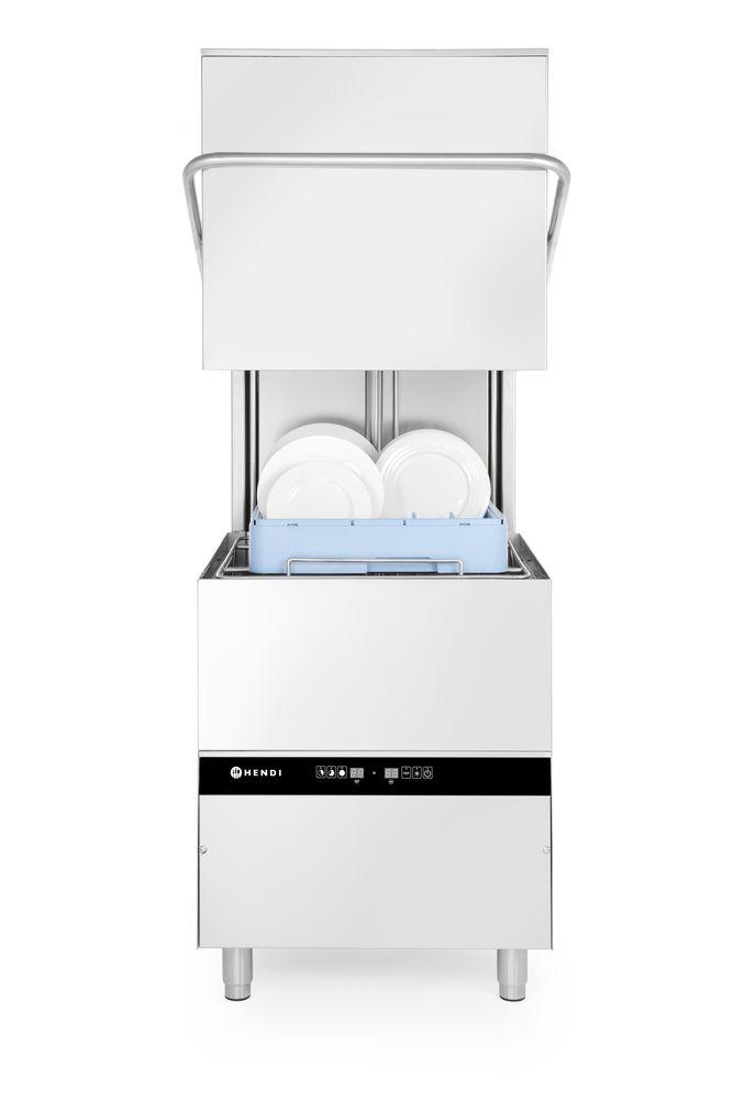 Lave-vaisselle à capot - commande électronique, HENDI, 750x880x(H)1412mm