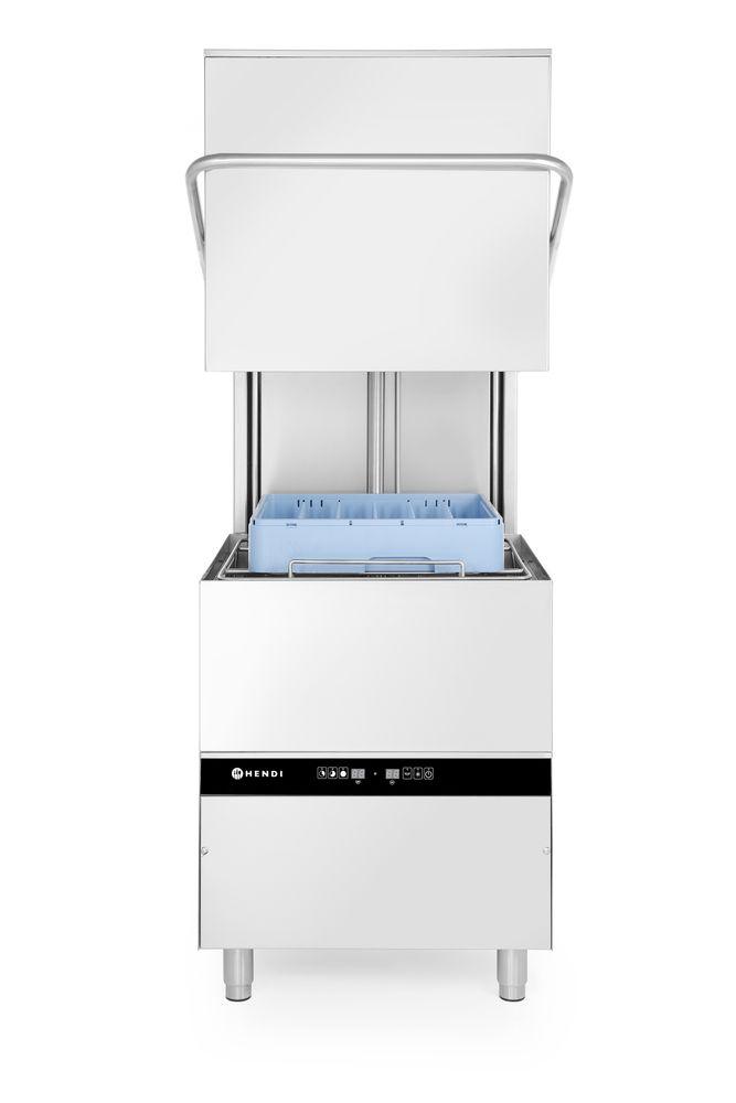 Lave-vaisselle à capot - commande électronique, HENDI, 750x880x(H)1412mm