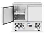 Réfrigérateur comptoir avec deux portes Kitchen Line 300 L, Arktic, 230V/220W, 900x700x(H)880mm