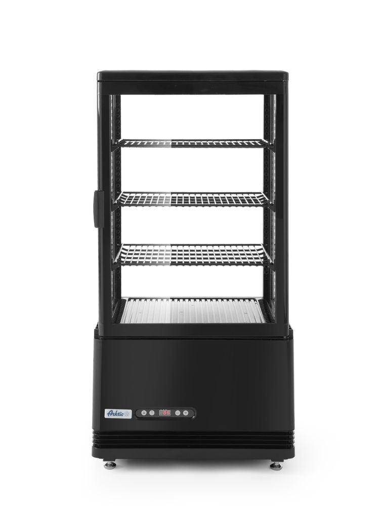 Vitrine de table, 68 litres, Arktic, Noir, 230V/170W, 452x406x(H)891mm