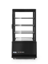 Vitrine de table, 68 litres, Arktic, Noir, 230V/170W, 452x406x(H)891mm