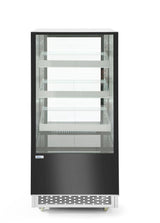 Vitrines réfrigérées avec 3 étagères inclinées, Arktic, 300L, 230V/480W, 650x805x(H)1445mm
