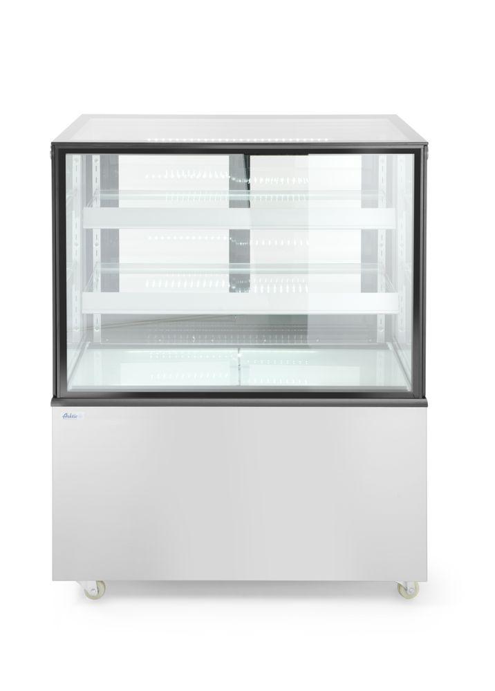 Vitrine réfrigérée avec 2 étagères, Arktic, 300L, 230V/480W, 915x675x(H)1210mm