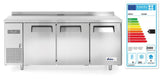 Congélateur comptoir avec trois portes Kitchen Line 390L, Arktic, Kitchen Line, 291L, 230V/550W, 1800x600x(H)800mm