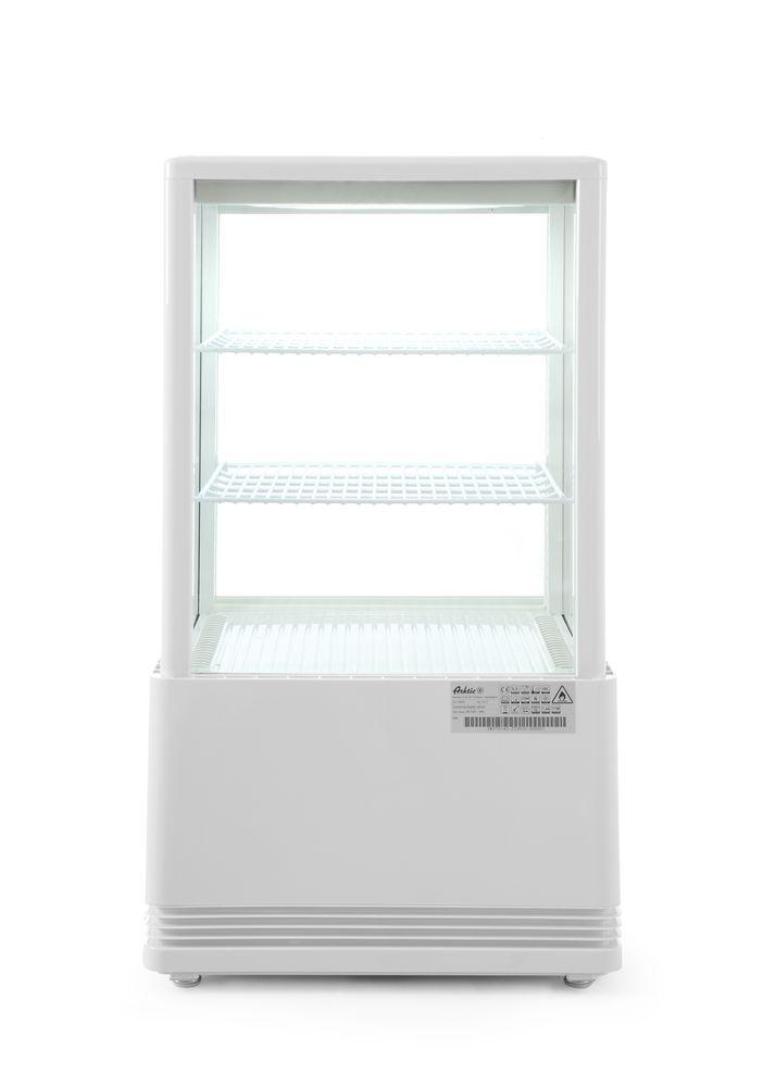 Vitrine de table, 58 litres, Arktic, Blanc, 230V/170W, 452x406x(H)816mm