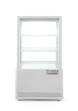 Vitrine de table, 58 litres, Arktic, Blanc, 230V/170W, 452x406x(H)816mm