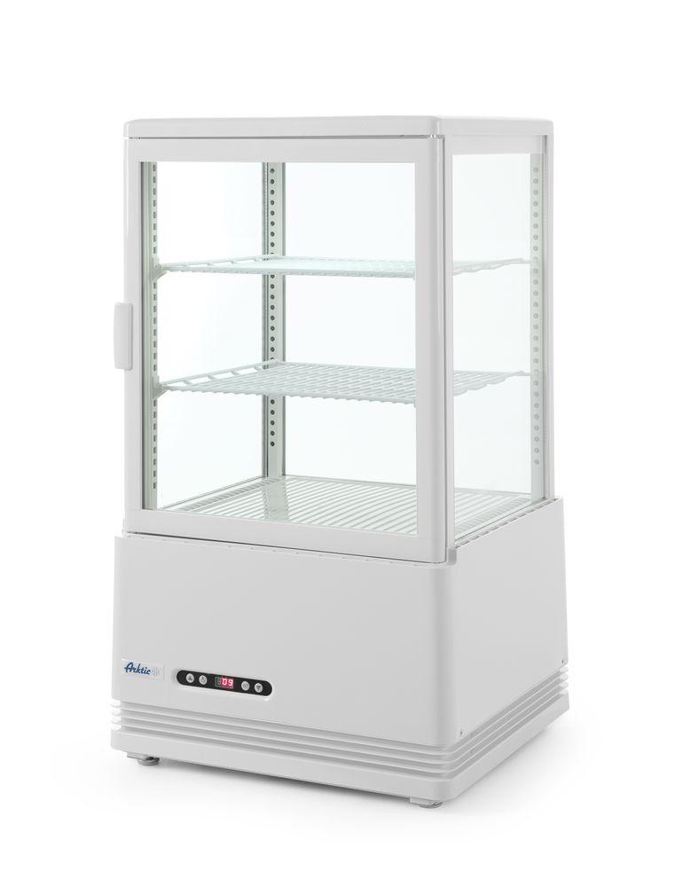 Vitrine de table, 58 litres, Arktic, Blanc, 230V/170W, 452x406x(H)816mm