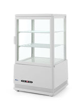 Vitrine de table, 58 litres, Arktic, Blanc, 230V/170W, 452x406x(H)816mm
