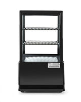 Vitrine de table, 58 litres, Arktic, noir, 230V/170W, 452x406x(H)816mm