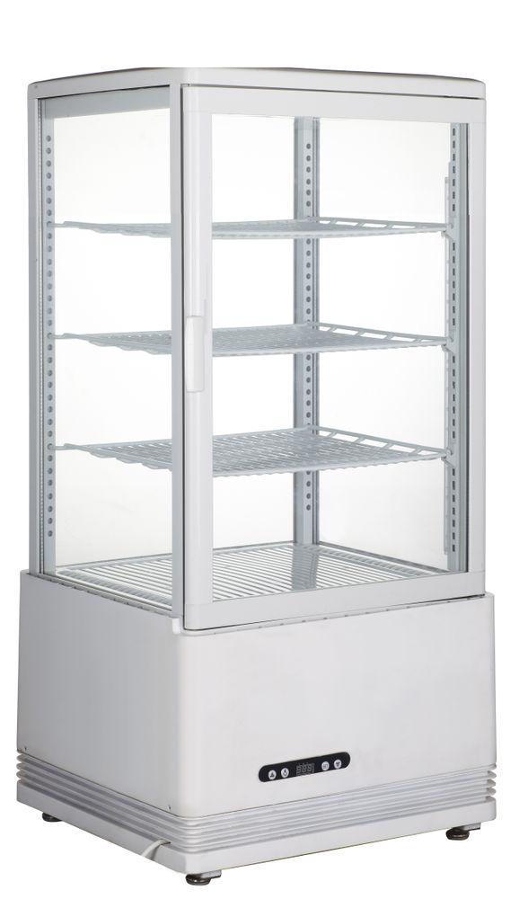 Vitrine de table, 68 litres, Arktic, blanc, 230V/170W, 452x406x(H)891mm