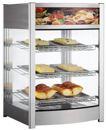 Vitrine de table chauffante, HENDI, 97 litres, 230V/800W, 460x448x(H)785mm