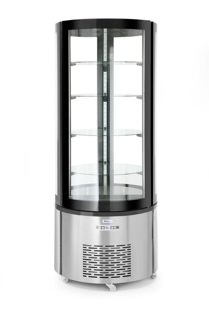Vitrine de présentation pâtisserie ronde , Arktic, 360L, 230V/460W, ø680x(H)1750mm