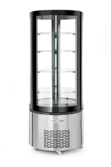 Vitrine de présentation pâtisserie ronde , Arktic, 360L, 230V/460W, ø680x(H)1750mm