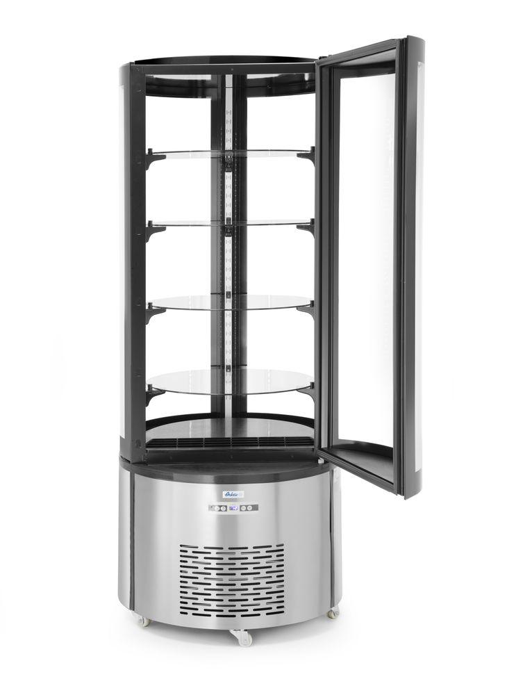 Vitrine de présentation pâtisserie ronde , Arktic, 360L, 230V/460W, ø680x(H)1750mm