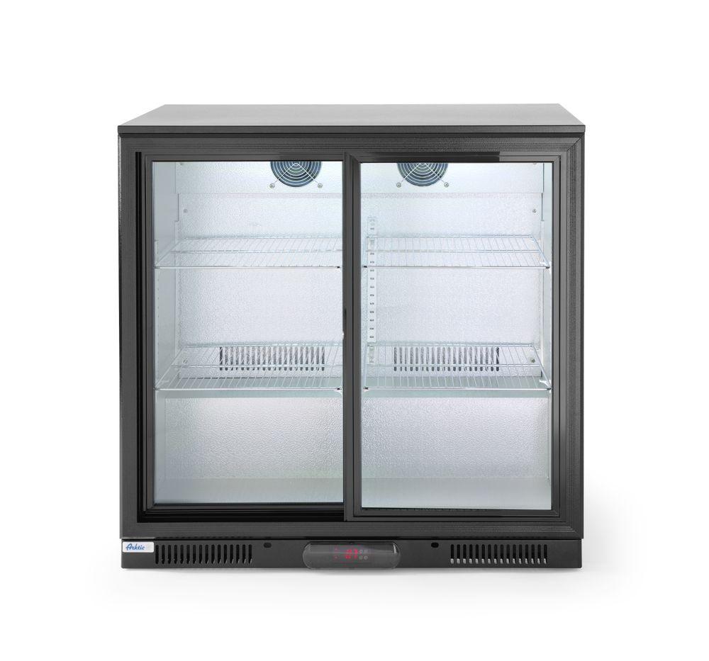 Arrière de bar réfrigéré portes coulissantes 197 L, Arktic, 220-240V/160W, 900x500x(H)900mm