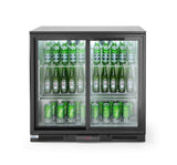 Arrière de bar réfrigéré portes coulissantes 197 L, Arktic, 220-240V/160W, 900x500x(H)900mm