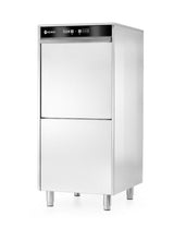 Lave-vaisselle 50x60 pour plateaux et casseroles – à commande électronique, avec système de dosage de détergent et pompe de vidange, HENDI, 400V/7100W, 595x730x(H)1340mm