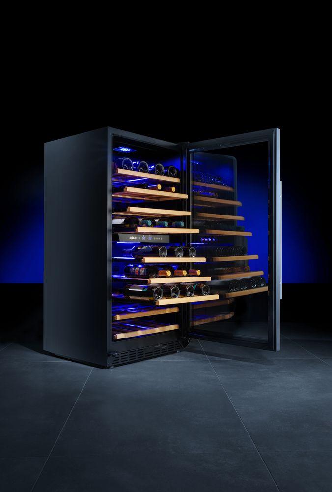 Cave à vin à double zone, 72 bouteilles, Arktic, 232L, 220-240V/110W, 595x605x(H)1225mm
