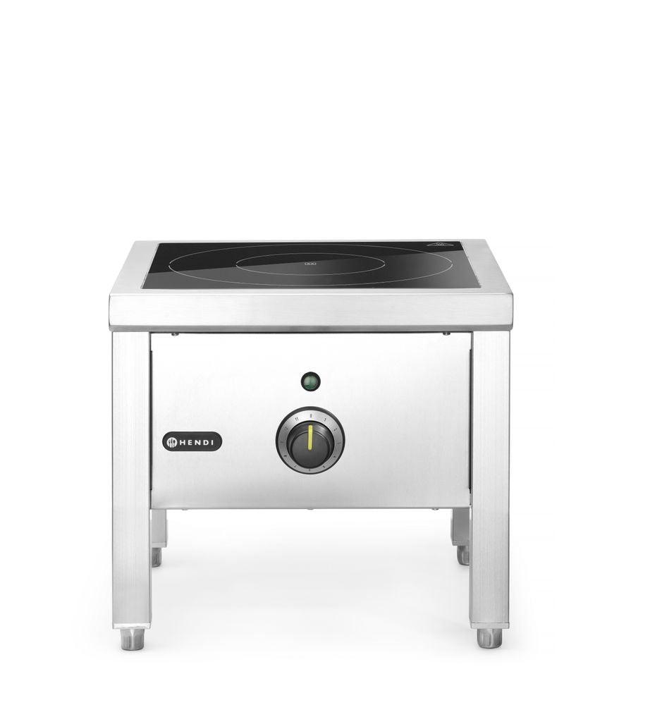 Réchaud à induction haute puissance, HENDI, 400V/5000W, 400x400x(H)380mm