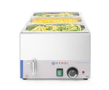 Bain-marie avec robinet de vidange Ranger , HENDI, Kitchen Line, GN 1/1, 230V/1000W, 604x332x(H)242mm