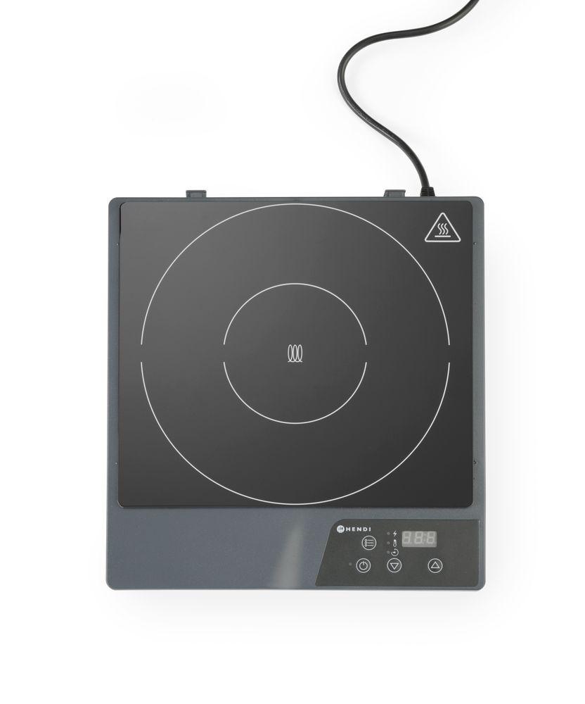 Plaque de cuisson à induction modèle 1800, HENDI, Kitchen Line, 230V/1800W, 315x345x(H)70mm