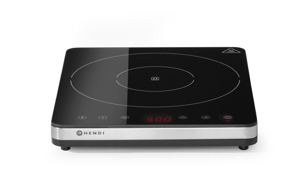 Plaque de cuisson à induction modèle 2000, HENDI, Kitchen Line, 230V/2000W, 296x370x(H)46mm