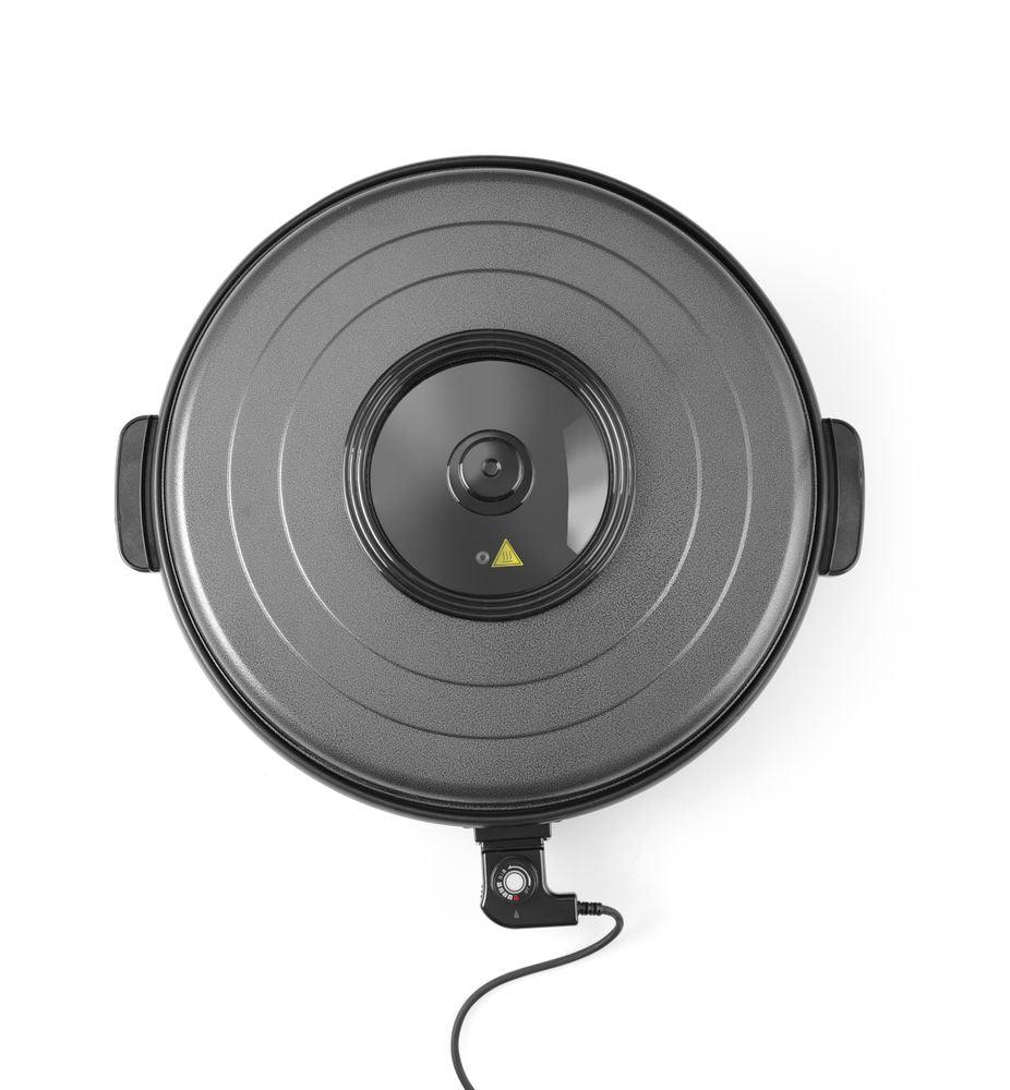Fait-tout électrique, HENDI, casserole intérieure 400x50mm, 230V/1400W, ø400x(H)190mm