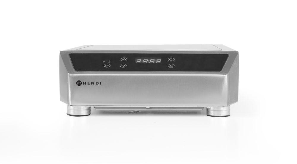 Plaque de cuisson à induction modèle 3500 D, HENDI, Profi Line, 230V/3500W, 340x440x(H)120mm