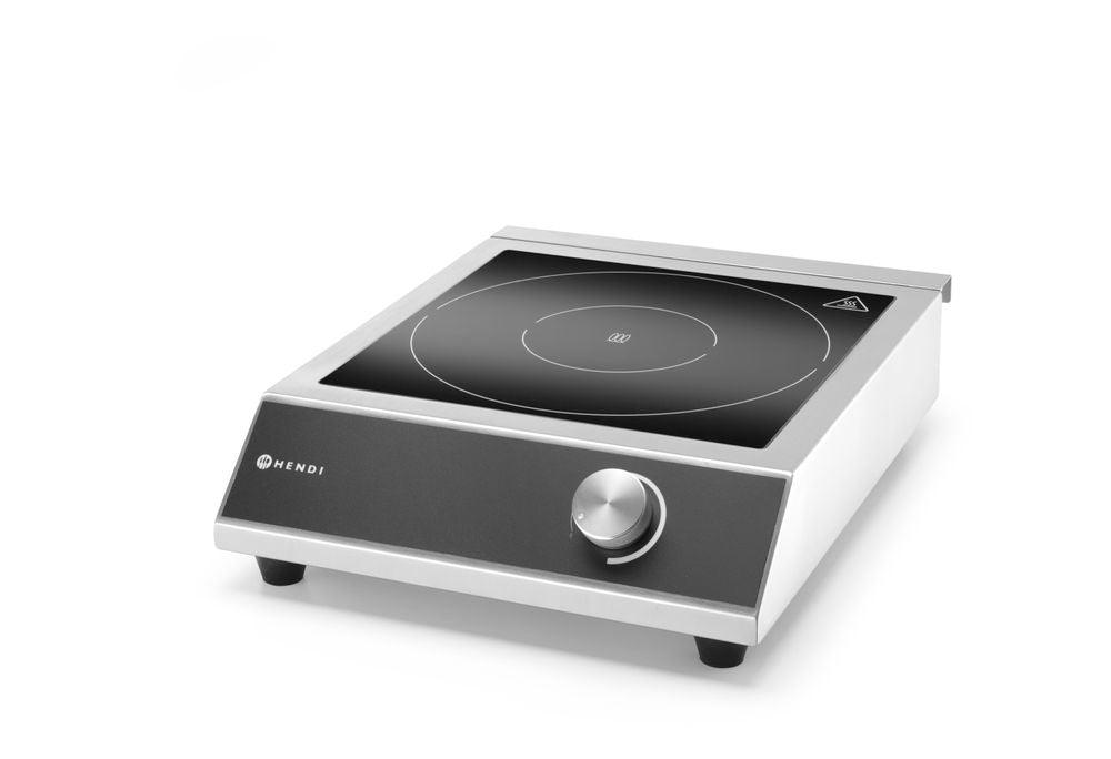 Plaque de cuisson à induction modèle 3500 M, HENDI, Profi Line, 230V/3500W, 327x425x(H)100mm