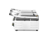 Grill de contact - modèle double, HENDI, moitié lisse, moitié rainuré, 230V/3600W, 570x370x(H)210mm
