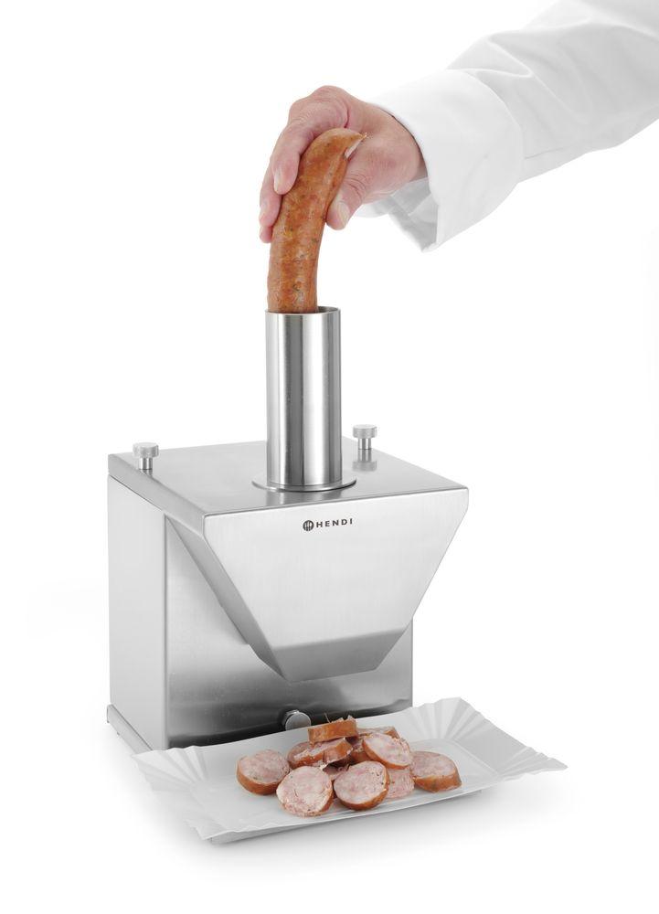 Coupe-saucisses électrique, HENDI, 230V/135W, 230x185x(H)325mm