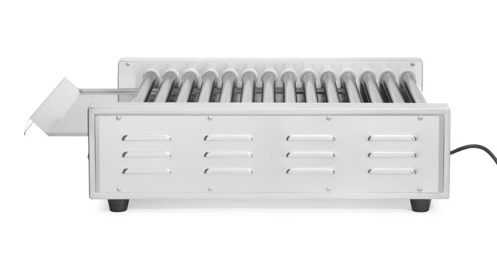 Grill roulant pour saucisses - deux zones, HENDI, 14 rouleaux, 230V/1480W, 520x591x(H)175mm