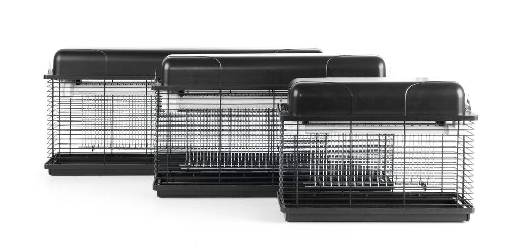 Destructeur d´insectes étanche, HENDI, 100 m², 230V/40W, 510x105x(H)315mm