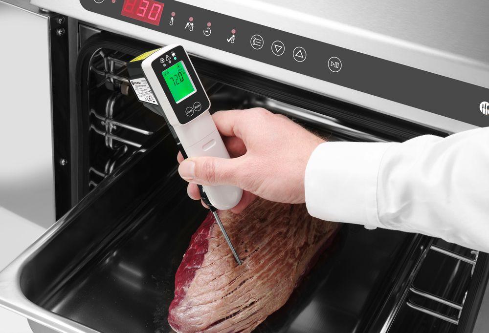 Thermomètre infrarouge avec sonde HACCP, HENDI, 39x53x(H)158mm