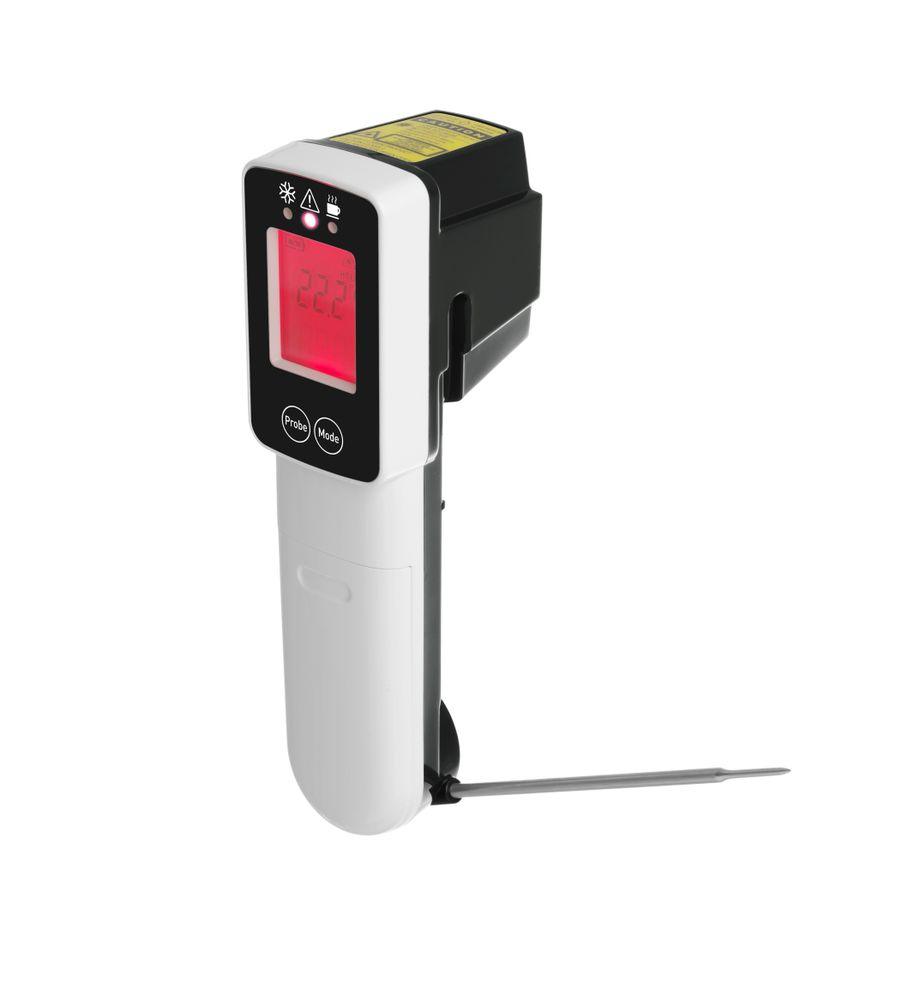 Thermomètre infrarouge avec sonde HACCP, HENDI, 39x53x(H)158mm