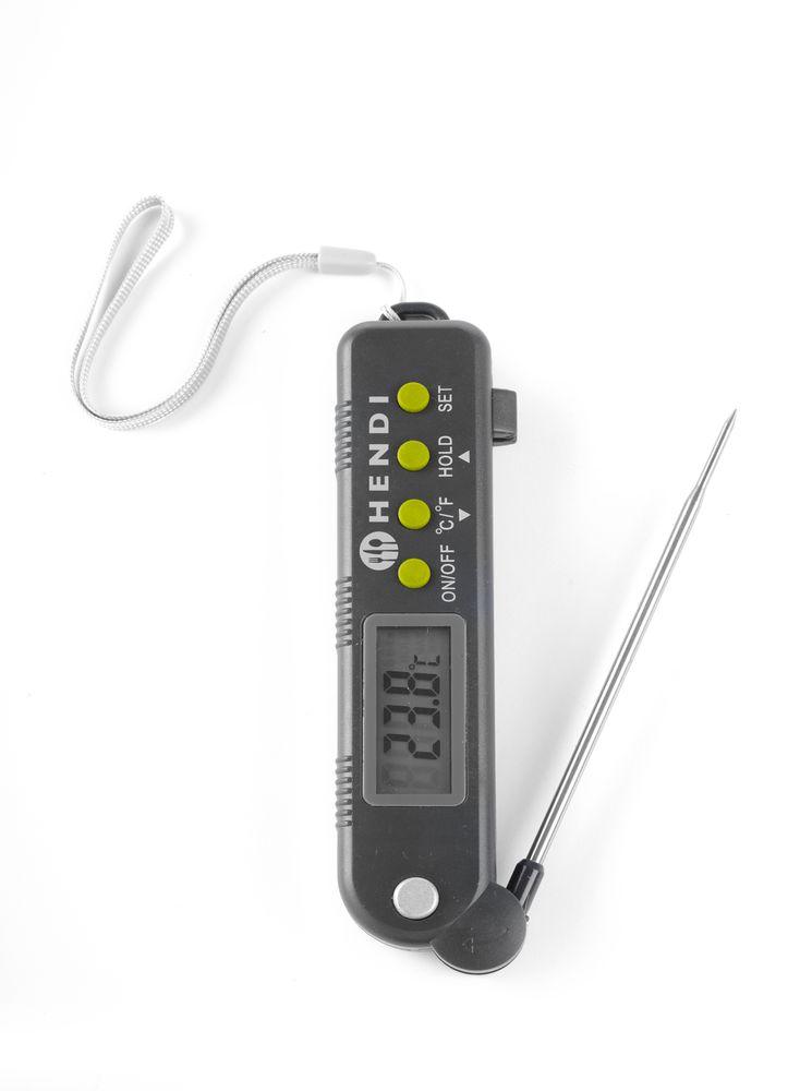 Thermomètre avec sonde repliable, HENDI, 160x40x(H)25mm