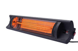 Chauffage de terrasse infrarouge Bola, HENDI, Noir, 230V/2500W, 879x85x(H)195mm