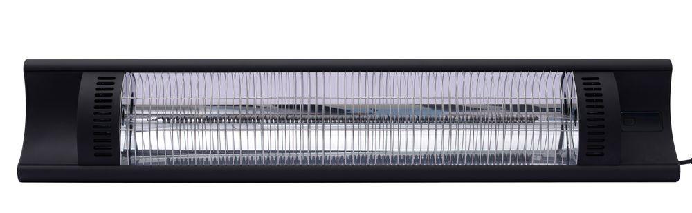 Chauffage de terrasse infrarouge Bola, HENDI, Noir, 230V/2500W, 879x85x(H)195mm