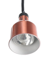 Lampe chauffante cylindrique réglable, HENDI, Cuivre, 230V/250W, ø175x(H)250mm
