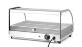 Vitrine de table chauffante un niveau, HENDI, un niveau, 230V/400W, 554x376x(H)311mm