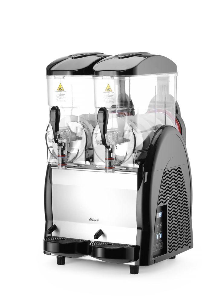 Machine à Slush 2x 12L, HENDI, 24L, 230V/740W, 470x520x(H)810mm