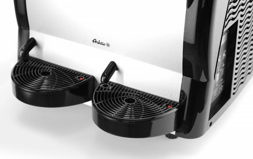 Machine à Slush 2x 12L, HENDI, 24L, 230V/740W, 470x520x(H)810mm