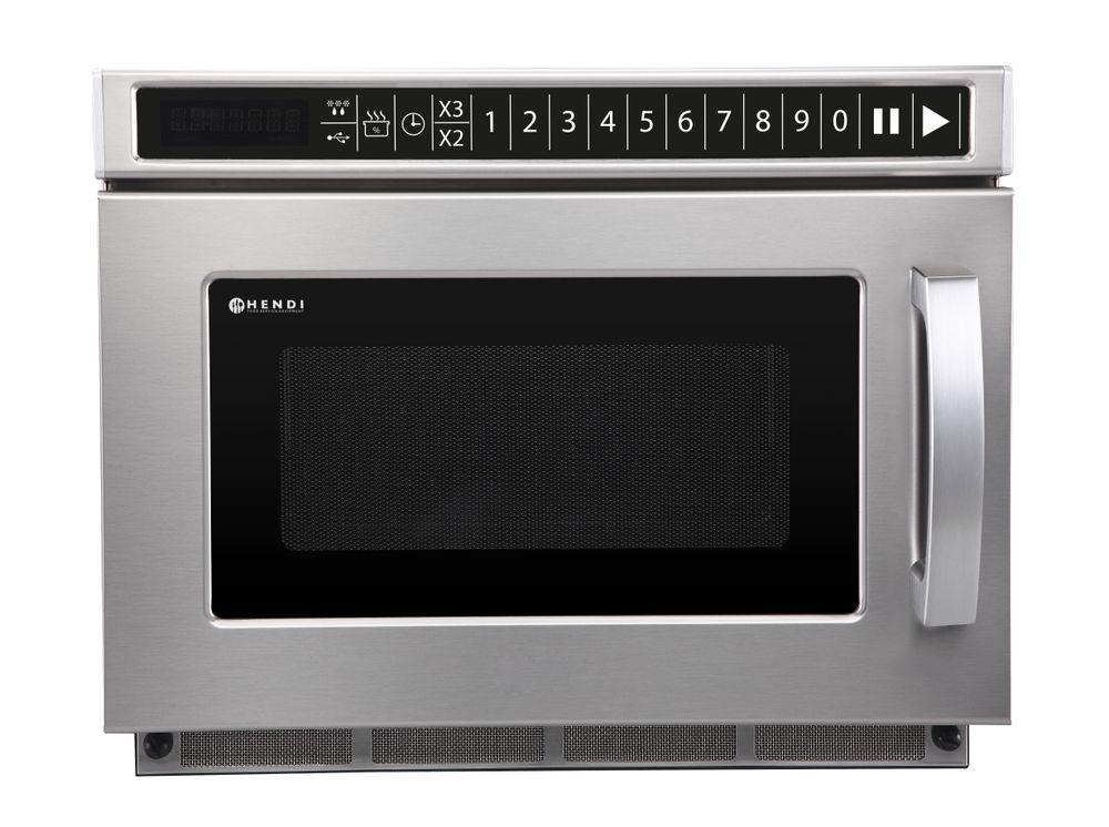 Four à micro-ondes programmable avec port USB 1800W, HENDI, 230V/3000W, 563x420x(H)340mm