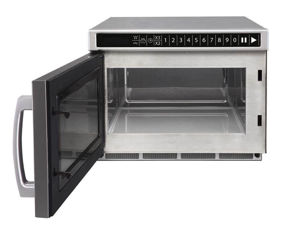 Four à micro-ondes programmable avec port USB 1800W, HENDI, 230V/3000W, 563x420x(H)340mm
