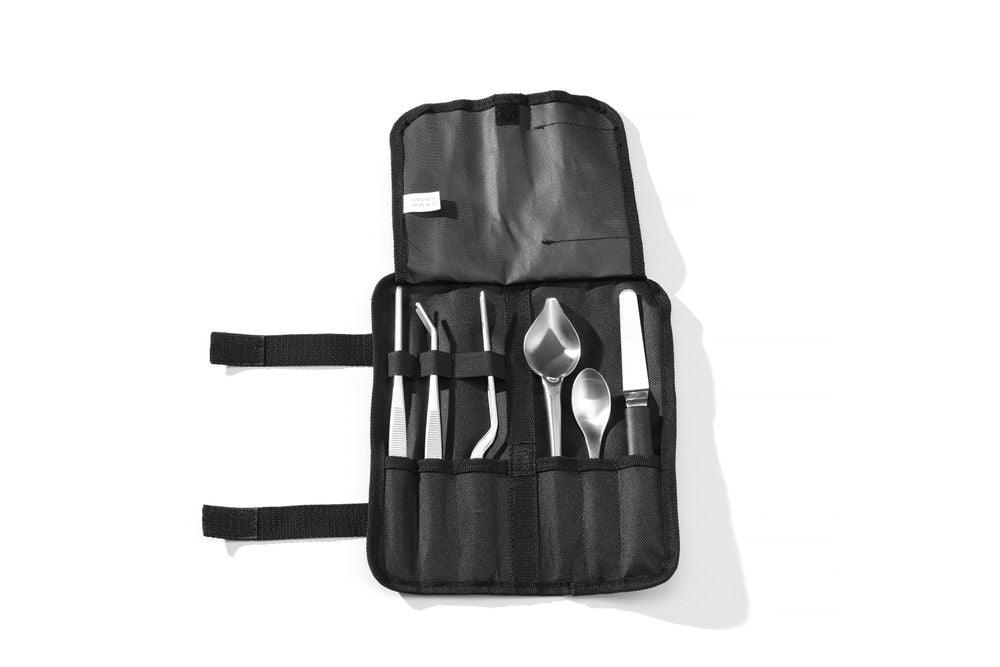 Set de dressage Chef, 6 pièces, satiné, HENDI