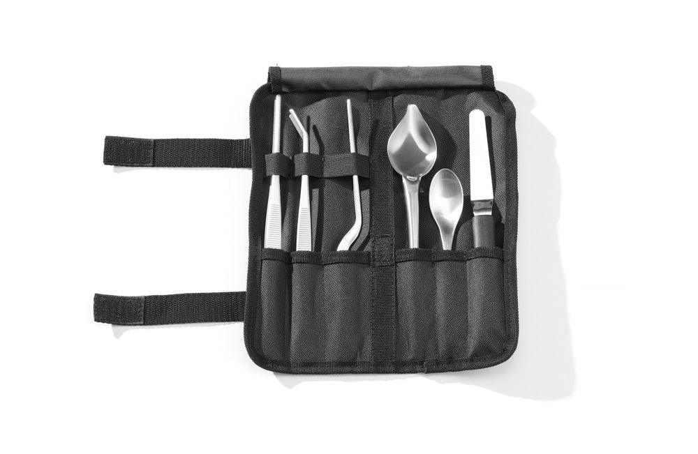 Set de dressage Chef, 6 pièces, satiné, HENDI