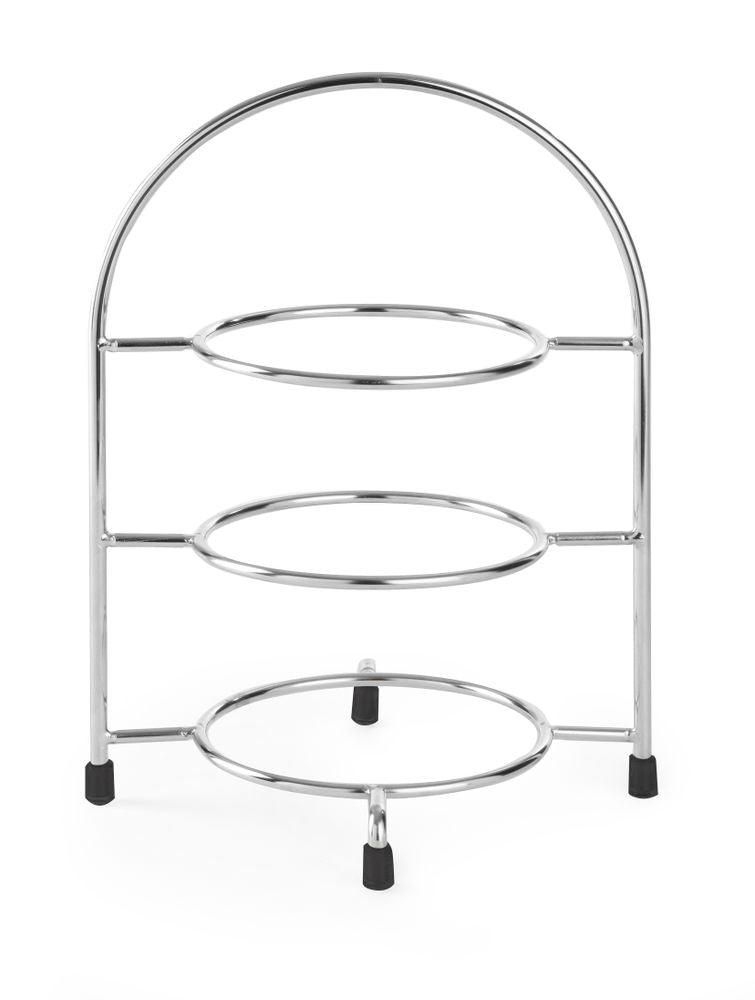 Présentoir à assiettes, HENDI, convient aux assiettes de max. Ø 275 mm, 290x290x(H)440mm